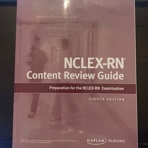 Kaplan Nursing NCLEX-RN content review guide